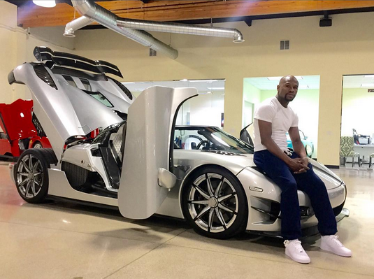 Floyd Shows Off His Expensive Car